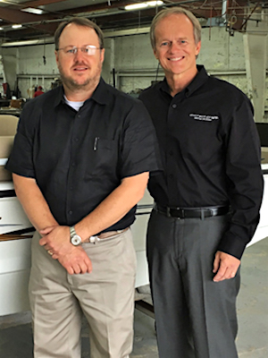 Steve Henderson, left, and Bill Yeargin.