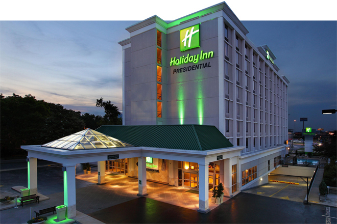 The Holiday Inn-Presidential at 600 Interstate 30 in downtown Little Rock.