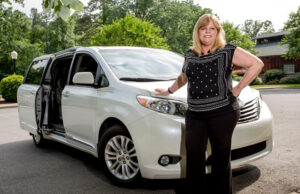 Peggy Nakamoto is a schoolteacher who drives for Uber in Little Rock. She says she enjoys the flexibility of earning money on her own schedule.