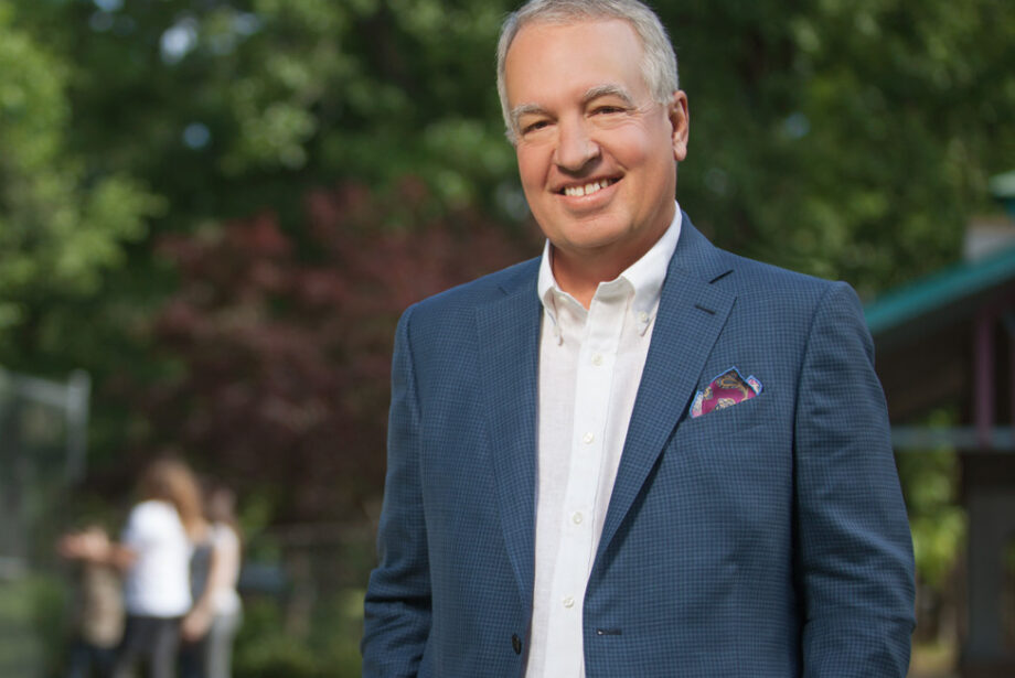 Youth Home CEO David Napier wears suit by Ermenegildo Zegna from Baumans. Styling by Angela Alexander
