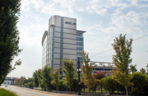 The Acxiom building was constructed in 2003.