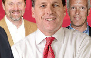 Brad Paul, Mike Heald and Gary Rickenbach, formerly of One Bank & Trust