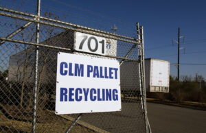 CLM Pallet Recycling facility at 701 Carnahan Drive in Maumelle.