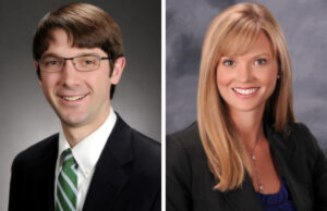 David S. Mitchell Jr. and Karen “Betsy” Turner of the Rose Law Firm in Little Rock.