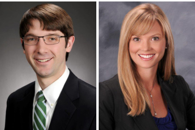 David S. Mitchell Jr. and Karen “Betsy” Turner of the Rose Law Firm in Little Rock.