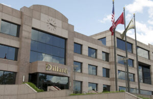 Dillard&rsquo;s headquarters at 1600 Cantrell Road in Little Rock.&nbsp;