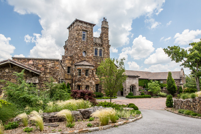 Admiration for classic European architecture inspired Joan and Bruce Johnson to build Dromborg, the castle-like residence now for sale for $9.7 million.
