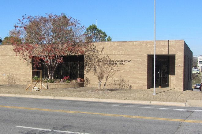 McClelland Consulting Engineers current Little Rock office at 900 W. Markham.