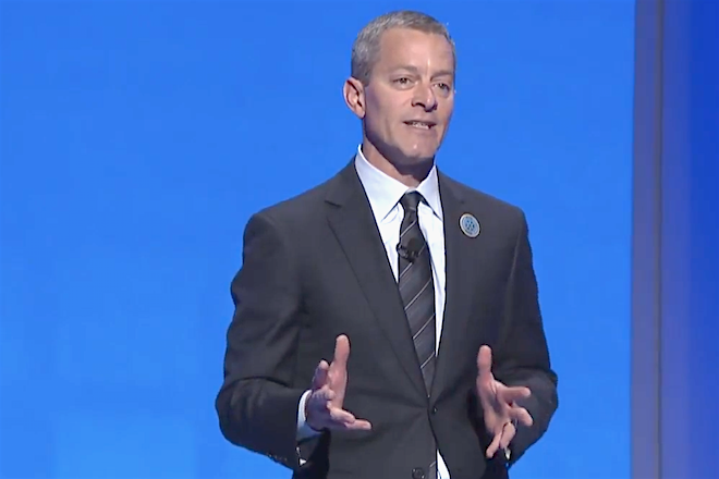 Wal-Mart Chairman Greg Penner:&nbsp;"We're moving away from a model of serving customers where we are to a model of serving customers where they are."