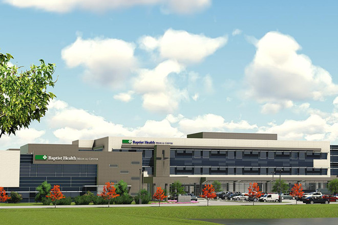 The Baptist Health Medical Center-Conway will open in September.