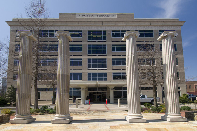The Main Library branch of the Central Arkansas Library System.