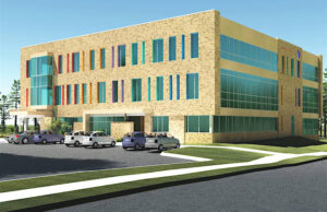 A rendering of the&nbsp;David M. Clark Center for Safe and Healthy Children at Arkansas Children's Hospital.