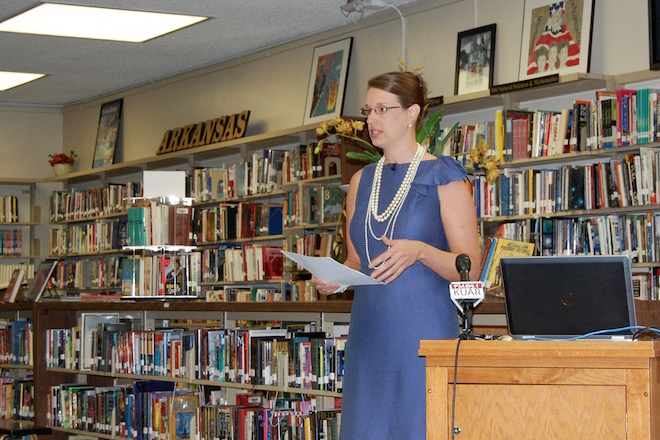 Gretchen Hall, president and CEO of the Little Rock Convention and Visitors Bureau.