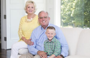 Karen and Darren Horton and grandson&nbsp;Brayden Wiley.