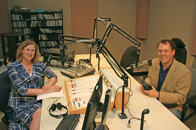 Vanessa McKuin and Bobby Ampezzan lead Arkansas Public Media, a statewide network for public radio, TV and the internet, funded through a $287,300 grant from the Corporation for Public Broadcasting.