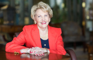 Johnelle Hunt says she would have been happy to stay home, cook, sew and take care of the children. Her husband had other ideas.