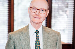 Walter Hussman Jr., chairman of Wehco Media Inc., in his office at the Arkansas Democrat-Gazette.