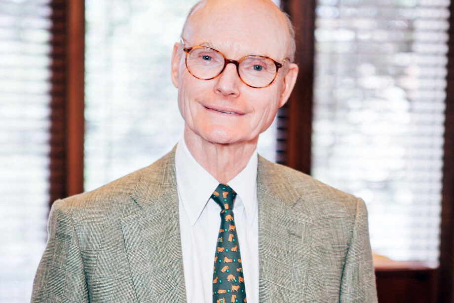 Walter Hussman Jr., chairman of Wehco Media Inc., in his office at the Arkansas Democrat-Gazette.