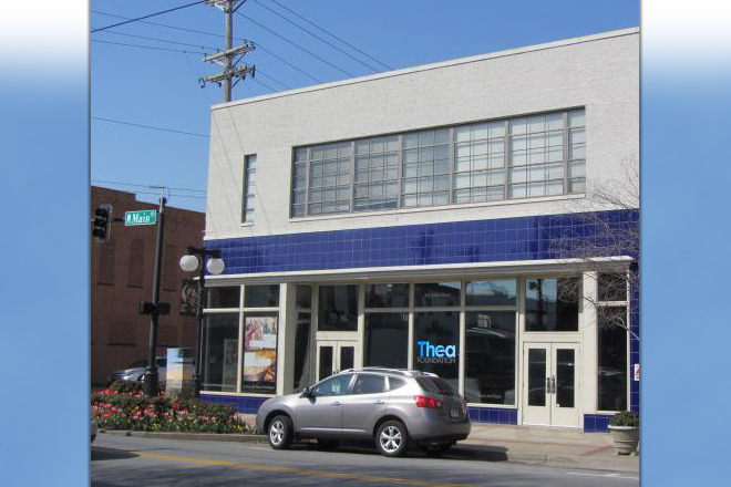 Elyxor shares the Rosemary Hamel Building with the Thea Foundation at 401 Main St. in North Little Rock.