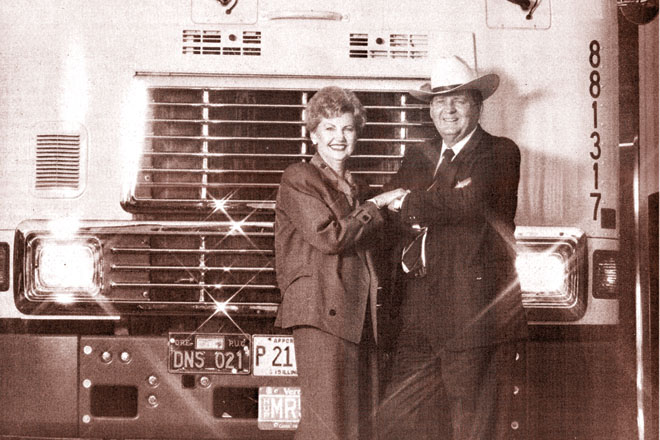 Johnelle and J.B. Hunt