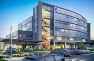 A rendering of the future Arkansas Children's Northwest hospital in Springdale