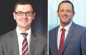 John W. Ahlen IV, bank chief counsel at the Arkansas State Bank Department in Little Rock | Cal Rose, associate attorney at Wright Lindsey & Jennings in Rogers