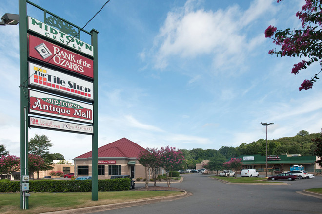 The Midtown Center in Little Rock.