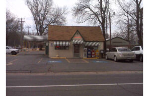 The Stoby's location at 805 Donaghey Ave. in Conway before it was damaged by fire.