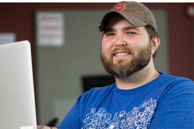 Blake Johnston is an IT teacher at the University of Arkansas Global Campus, in Rogers, which offers an IT Readiness training program.