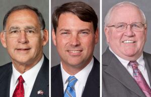 U.S. SENATE CANDIDATES: Republican John Boozman, Democrat Conner Eldridge and Libertarian Frank Gilbert