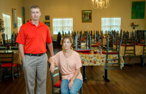 Gina and Mike Fullerton say they were conned by an ex-con. The man they accuse, Kristian Nelson, says that it was the Fullertons who took advantage of his criminal record to deny him a partnership. The Pinnacle Valley Restaurant west of Little Rock is at the center of the dispute, which involves allegations of shoddy work and Nelson’s failure to complete an adjacent office building.