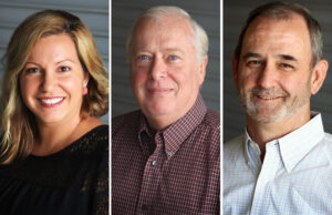 Karla Gabrion, Mike Pelley and Casey Winters of Magna IV