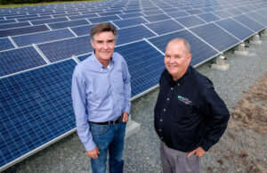 Mark Lundy of South Arkansas Telephone Co. and Mark Cayce of Ouachita Electric Cooperative have teamed up to offer broadband to customers in their market.