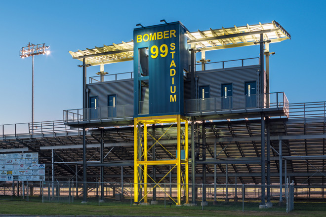 Hayden Padgett Memorial Press Box | Morrison Architecture PC