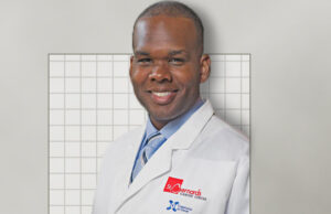 Dr. Christian Okoye of the Ben E. Owens Cancer Treatment Center at St. Bernards Healthcare