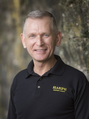 Kim Eskew, CEO of Harps Food Stores