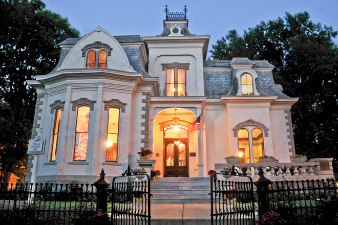The historic Villa Marre in downtown Little Rock is among the properties in the Chapter 11 bankruptcy of Ron Lazenby’s RWL Investments LLC.