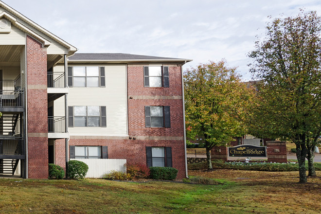 Chapel Ridge Apartments at 24800 Chenal Parkway.