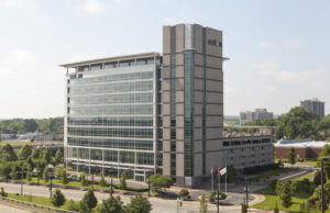 Simmons Bank of Pine Bluff bought the 12-story Acxiom Building in downtown Little Rock. Acxiom is using capital from the $25 million sale to upgrade its 40-year-old campus in Conway.