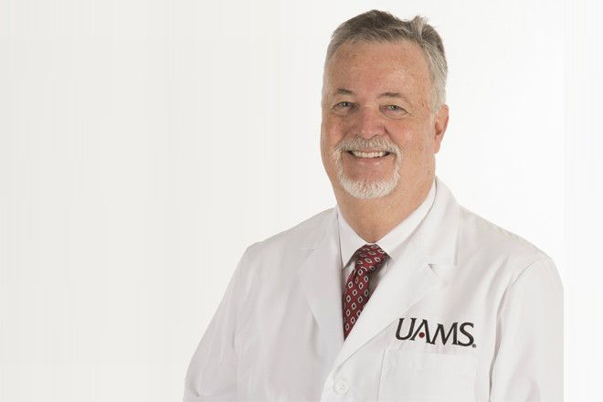 Dr. Charles “Chuck” Pearce of UAMS Orthopaedic Clinic