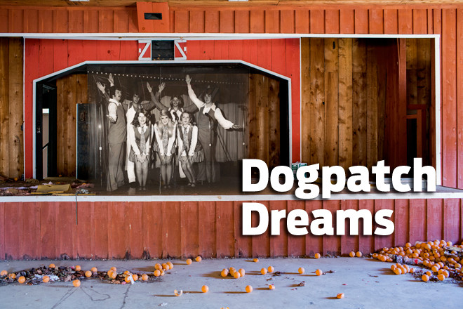 Source photo by Karen E. Segrave. Archival photo courtesy the Judi and Sid King Collection.