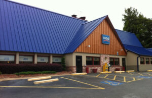 The previous incarnation of IHOP's 101 N. University location in Little Rock was originally built in 1971.