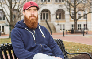Blake Ruckle of Bentonville, a Navy veteran, has been using marijuana to deal with his anxiety and depression for two years and hopes he can soon do so legally.