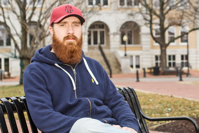 Blake Ruckle of Bentonville, a Navy veteran, has been using marijuana to deal with his anxiety and depression for two years and hopes he can soon do so legally.