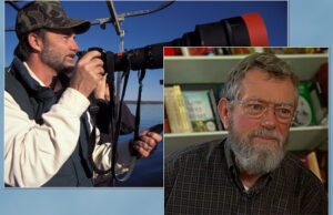 Photographer Chuck Haralson, left, and author Ken Smith