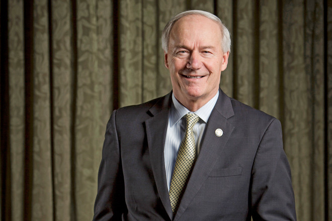 Gov. Asa Hutchinson proposed the ArFuture grant program to pay tuition and fees for students studying at technical and community colleges in certain high-demand fields.