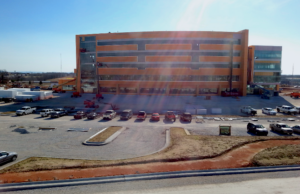 Progress on construction of Arkansas Children's Northwest can be tracked via webcam set up by Nabholz Construction. This is a shot from Feb. 1, 2017.