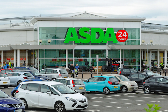 An Asda Superstore in Hartlepool, England.