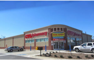 CVS Pharmacy at 8902 Geyer Springs Road in Little Rock, shortly after its opening in 2016.