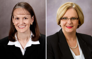 Karen Shaw and Pam Jones of Citizens Bank of Batesville